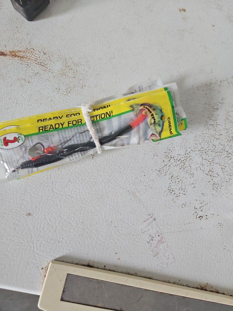 Pre Rigged Soft Plastic Worm 5 Dollars Each