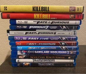 Blu-ray/ DVD movies