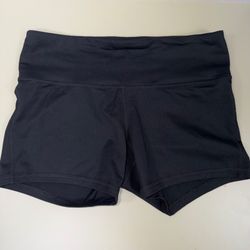 Champion Black High Rise Compression Shorts M 3”