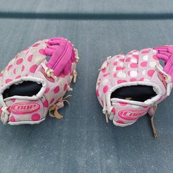 Girls/Toddlers Baseball Gloves

