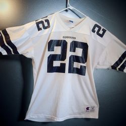 Vintage Dallas Cowboys Emmitt Smith #22 Champion Jersey - XL