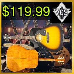 *INSTRUMENTS* Epiphone Acoustic Guitar – Sunburst Finish (Steel String) – Early 2000s