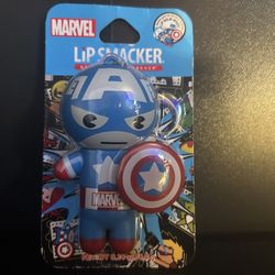 Marvel Captain America Lip Smacker Keychain