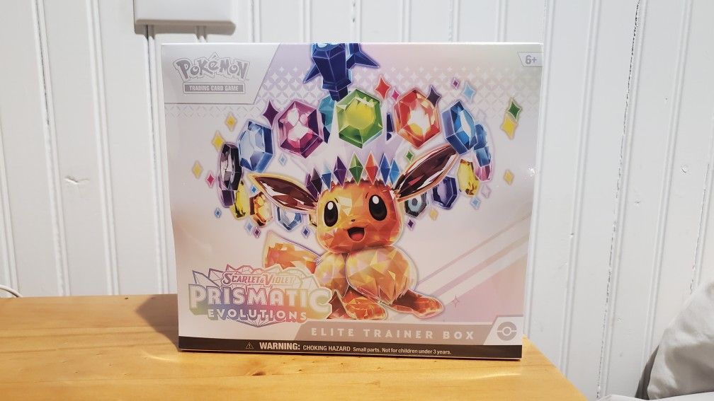 Prismatic Evolutions Elite Trainer Box