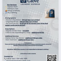 White Glove Laundry Service