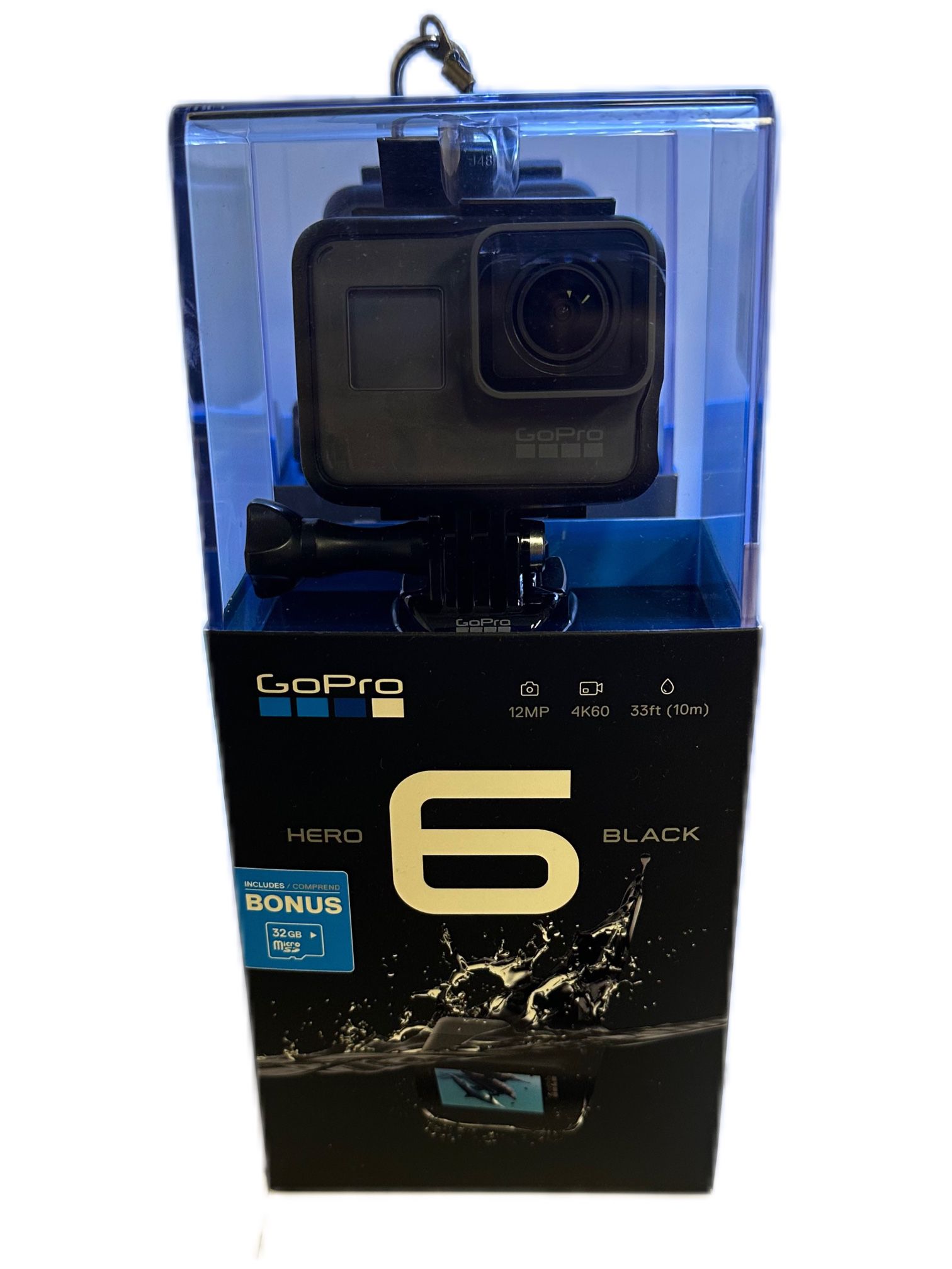 BRAND NEW GoPro Hero6 Black — Waterproof Digital Action Camera for Travel