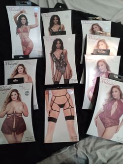 Seven 'til Midnight Lingerie Lot – 10 Pieces