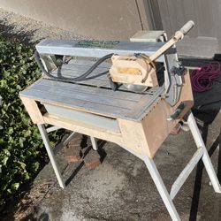 Tile Saw - Chicago Electric Wet Bridge Saw