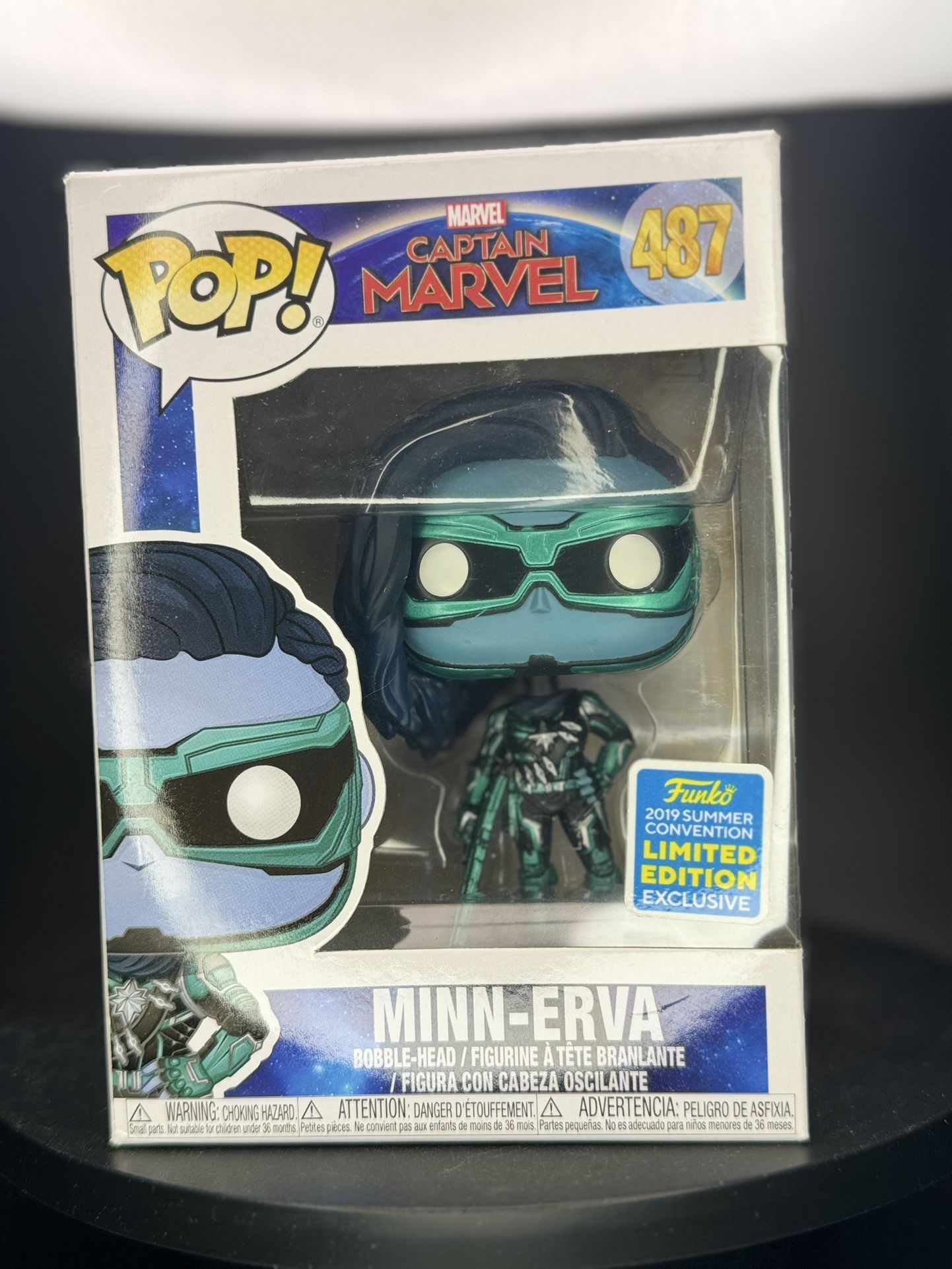 Funko Pop! Vinyl: Marvel: Minn-Erva (GameStop) #487