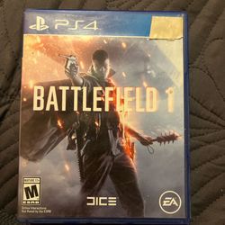 PS4 Game, Battlefield 1, Good Condition