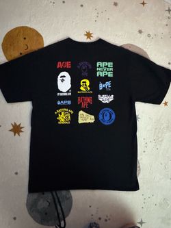 Authentic Bape Classic Logo #1 Tee ‘Black’