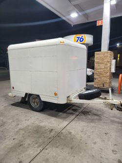Original U-haul Enclosed Cargo Trailer