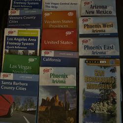 AAA Paper Maps - Originals - Collectables - 