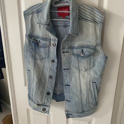Vest Denim Jacket Men