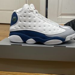 French Blue Jordan 13s