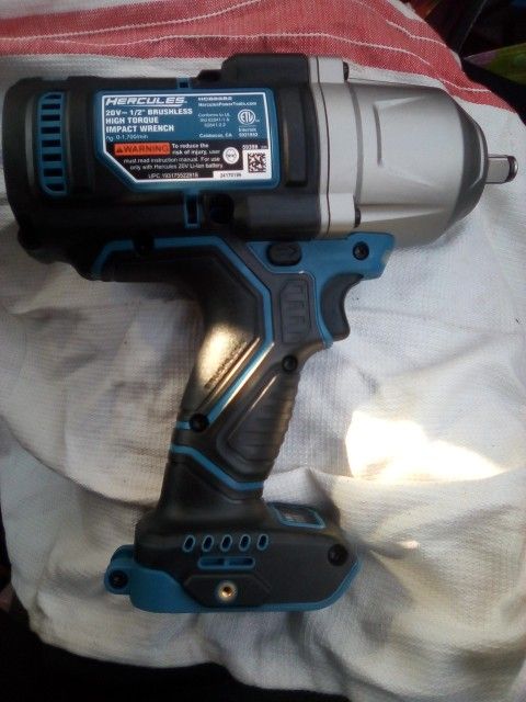 Hercules 20v 1/2" High Torque Impact Wrench Paid $189