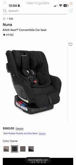 NUNA car seat