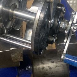 Penn 180, 209, 49,& Fierce 6000Fishing reels in good condition With Extra Parts.