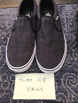 Men’s Vans Shoes - Size 11.5 / Blue-Gray