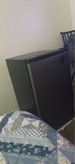 Hisense fridge , grey