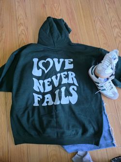 Gurls dark green hoodie size 2x