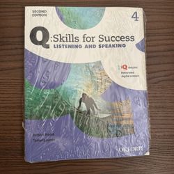 Skills for Success Listening and Speaking 4 (2nd Edition) - Brand New Sealed