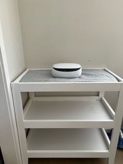 Changing table and wipe warmer