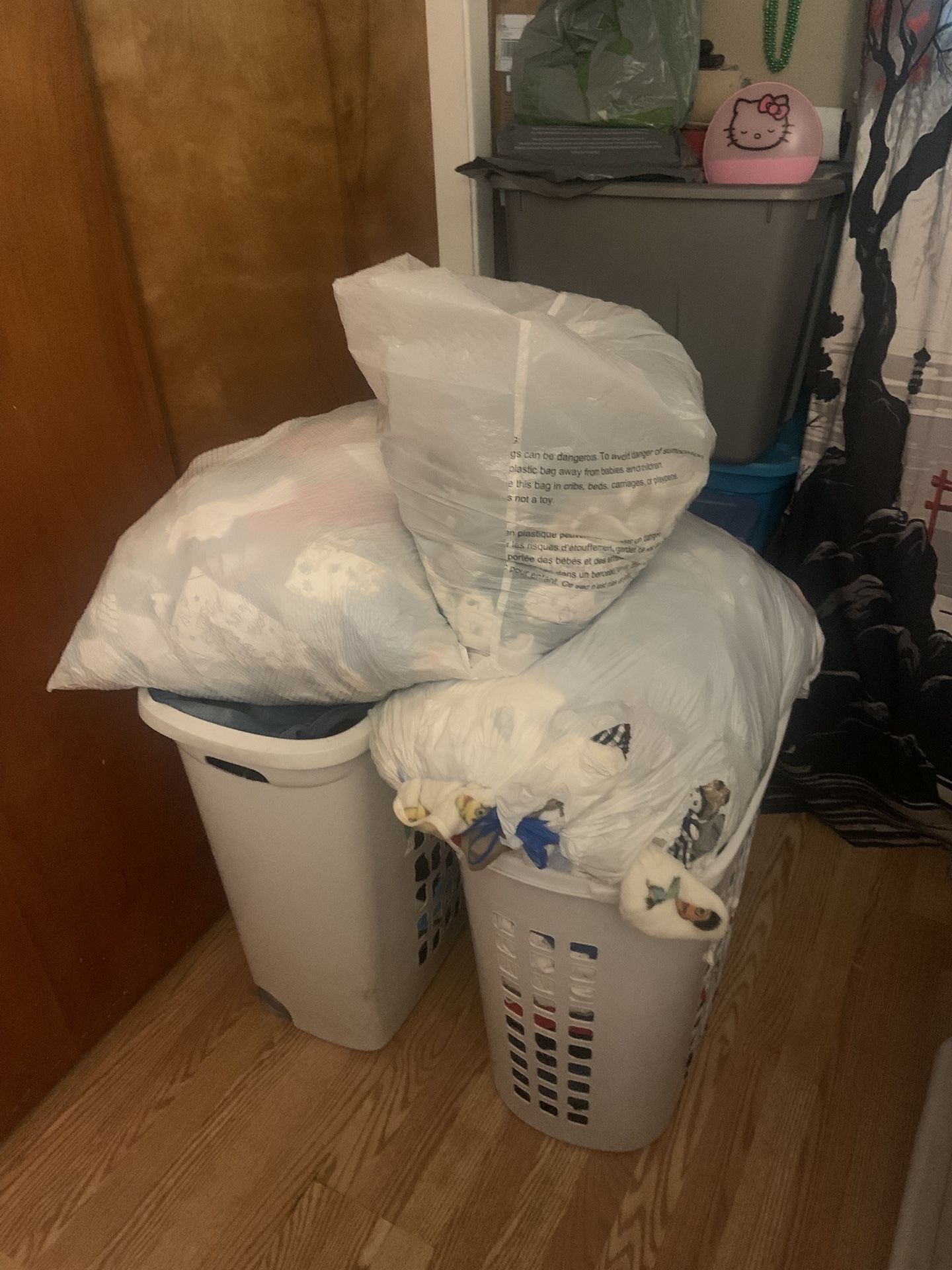 3 large bags boys baby clothes 