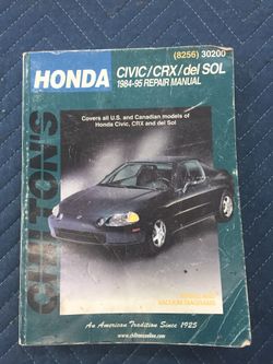 Honda repair manual