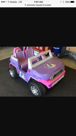 Princess Toyota ft cruiser