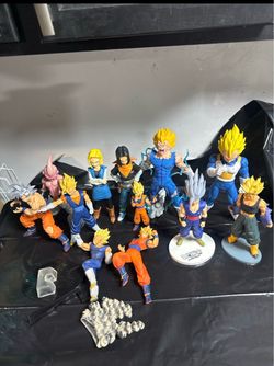 Dragon Ball Z Action Figure Collection Lot