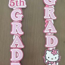 Hello Kitty Graduation Lei