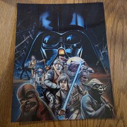 Giant Starwars Post Cards