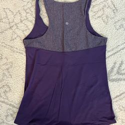 Purple Lululemon Tank Top Medium