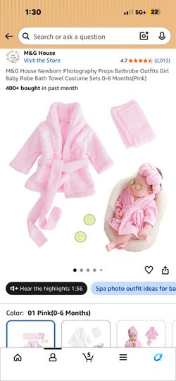 baby spa photoshoot outfit