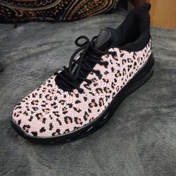 Resistant Zapatillas Zapatos Trabajo Food Service Chef Kitchen (Size 12 Spotty Pink