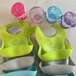 Bibs And Snack Cups