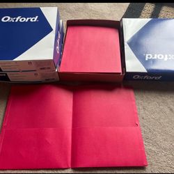Oxford 2 Pocket Folders W/business Card Slot (70 Count)