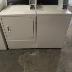 Washer And Dryer Speed Queen Commercial Good Condition Gas Dryer 90 Days Warranty Lavadora Y Secadora Gas Comercial Speed Queen Buenas Condiciones 90 