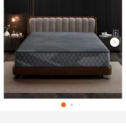 Cooling Innerspring TWIN Medium Memory Foam 8 in. Bed-in-a-Box Mattress