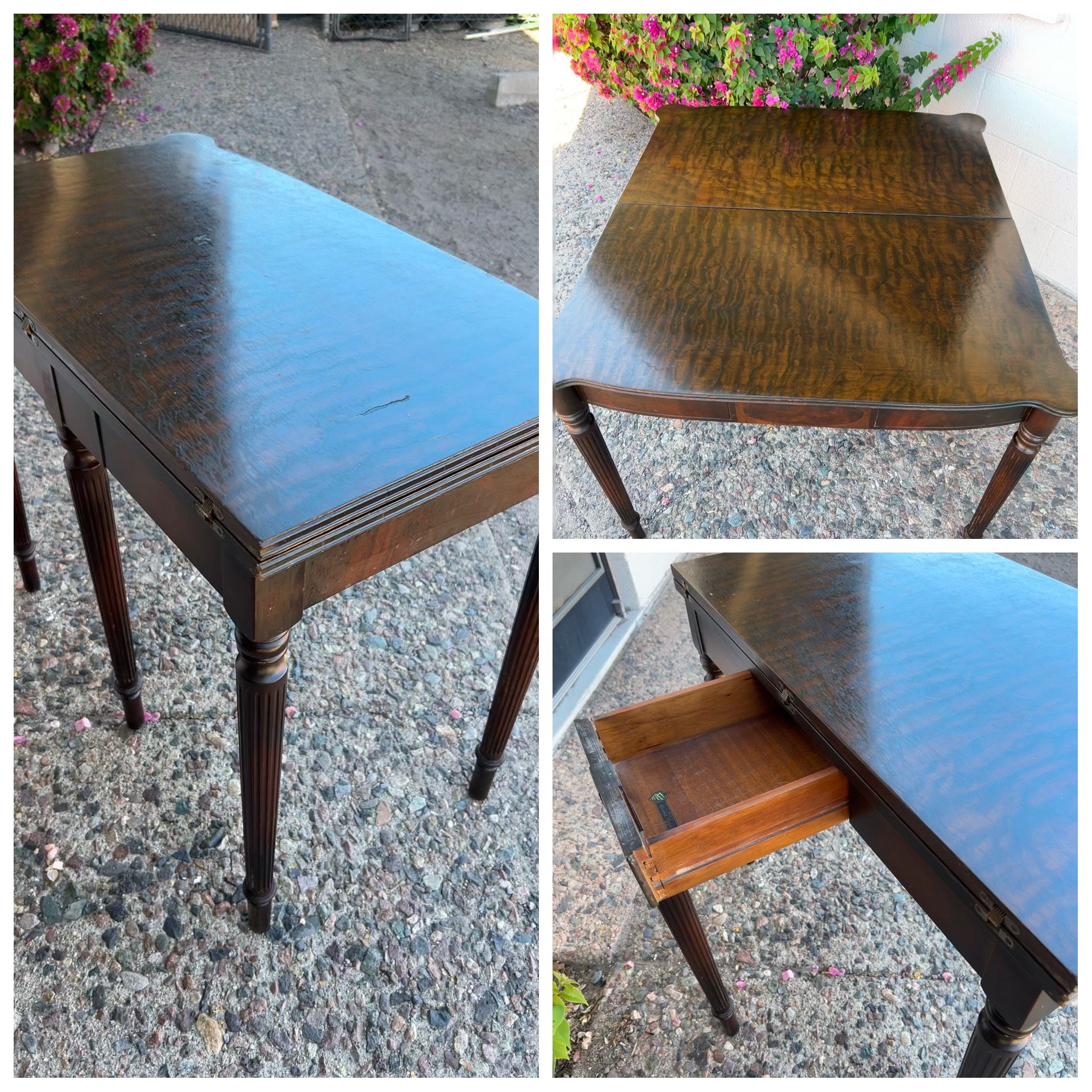 Antique Convertible Desk/Table