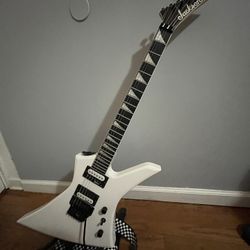 [USED] Jackson JS32 JS Series Kelly Electric Guitar, Snow White , Strap Not Included 