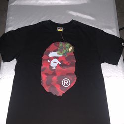 black and red bape