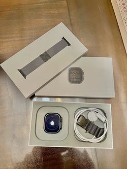 Apple Watch ULTRA 4 MILANESE LOOP (Xmas GIFT 💝
