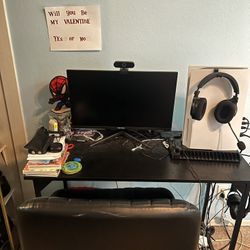 40 Inch Black Table