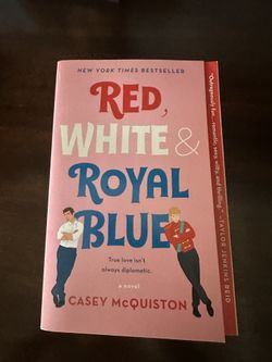 Red, White, & Royal Blue Book