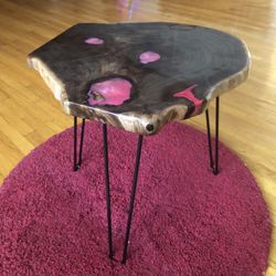 Black Walnut Epoxy Table