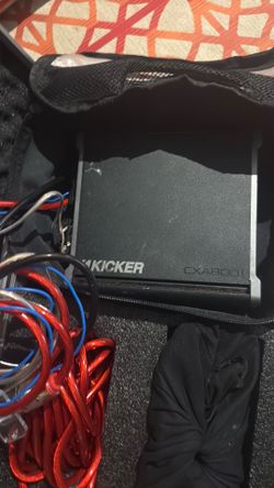Re audio subwoofer+kicker amp +wiring sett