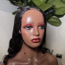Abby V Part Human Hair Wig 