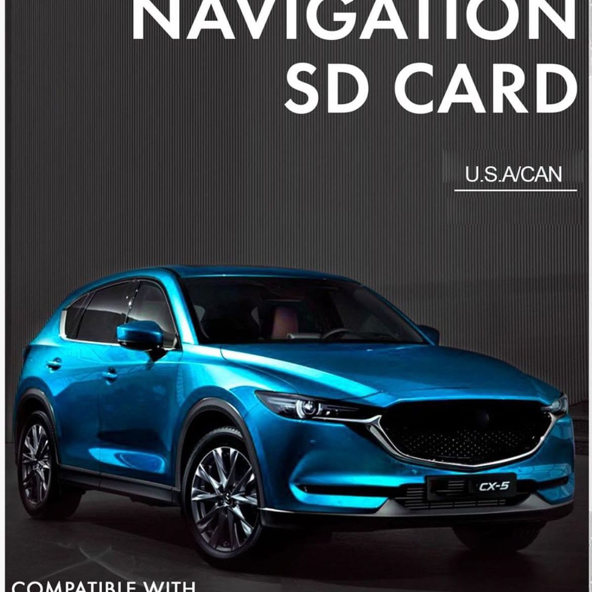  Mazda Navigation SD Card Chip Updated 2023 Maps USA/Mex/Can